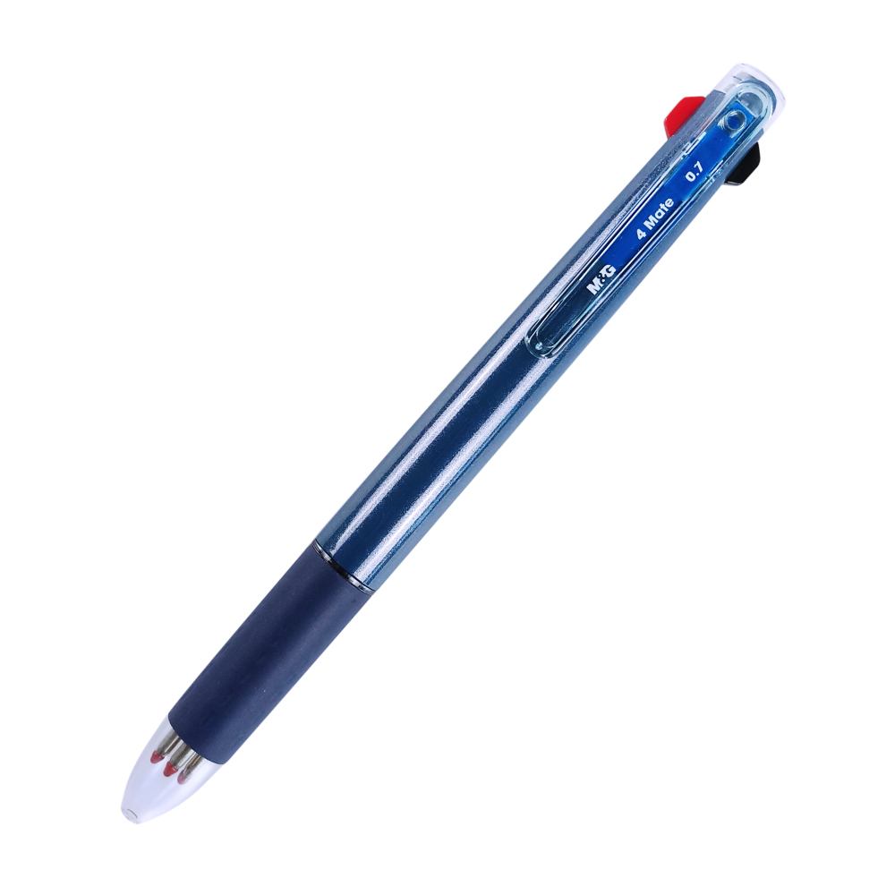M&G 4 COLOURS SEMI-GEL BPOlNT PEN 0.7 ( 4 MATE) - Image 2